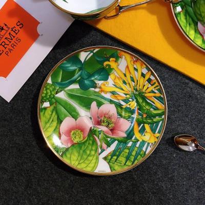 wholesale quality hermes passifolia coffee cup  saucer and spoon 